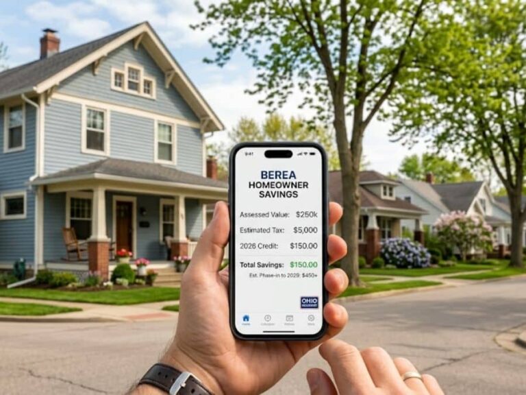 How Much Will the 2026 Ohio Property Tax Credit Save Berea Homeowners?
